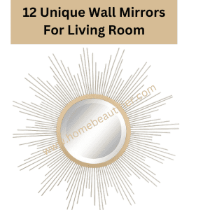 uniquе wall mirrors for a living room